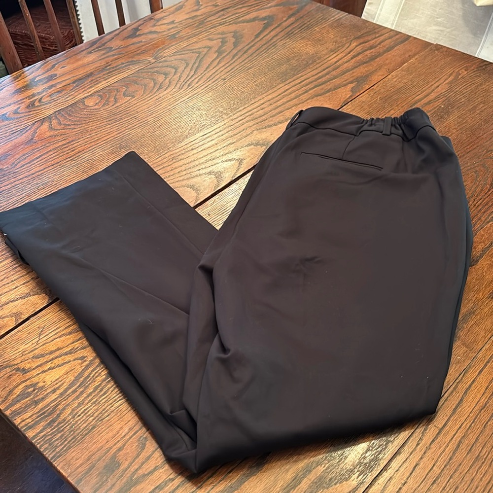 Talbots Freeport black slacks in 16w
